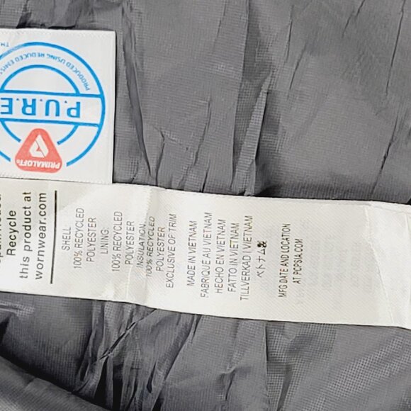 Patagonia Men's Black Nano Puff Sleeveless Padded Puffer Vest Size XL - Picture 10 of 11